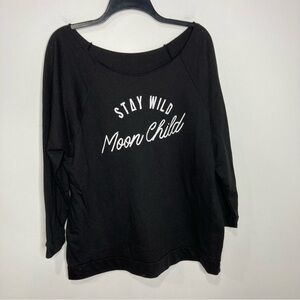 Thread tank designs moon child top size XXL